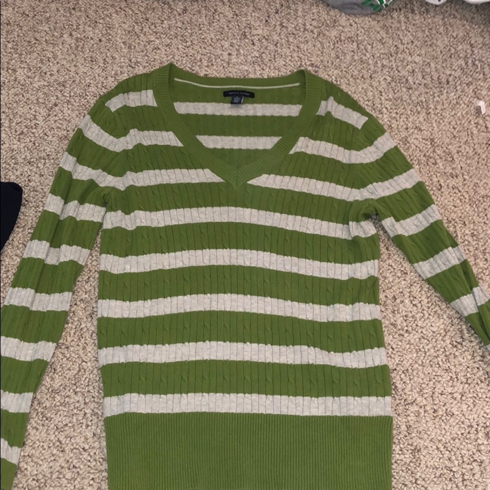 tommy hilfiger striped sweater